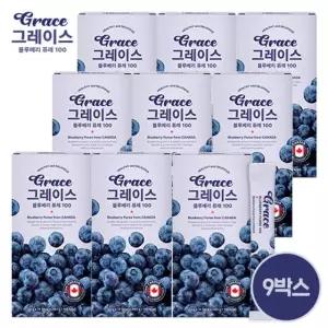 그레이스 블루베리 퓨레 100 9박스