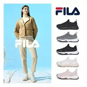 FILA 신상 뉴 패딩슈즈 방한화 슬립온 여성용 443279