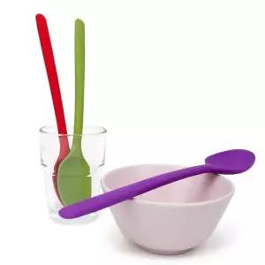 실리콘숟가락 성인용 위생 수저 어른 숫가락 멀티 숟가락