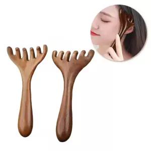 두피 괄사 마사지기 집중 머리지압 얼굴 바디 마사지