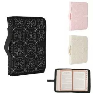 다이어리 파우치 직장인 휴대용 독서용 패브릭 북 커버 학생 선물 텍스타일 다용도 스터디 성경책 케이스