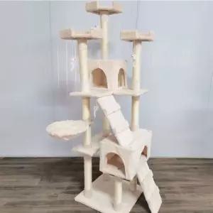 펫이랑 8205H 캣타워 고양이 숨숨집 스크래쳐 장난감