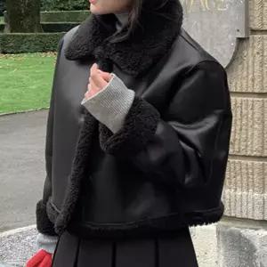 [GWILIM](귈림) 오버핏 버튼 무스탕 자켓(G5WJK007P)