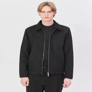 질 스튜어트 뉴욕 남성 24FW [스테디셀러] 블랙 절개장식 점퍼 WYJU4D500BK