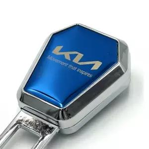 기아 안전벨트 연장 클립 미러링 메탈 커버 1개입