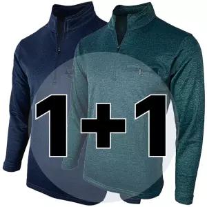 원 플러스 원 겨울 기모 남자 긴팔 작업복 상의 WF417 등산 작업티 티셔츠 기능성 남성 집업