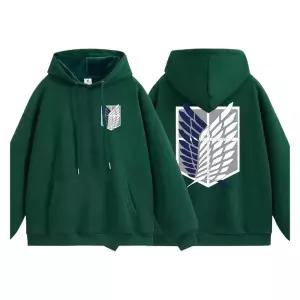 진격의거인 조사병단 후드집업 후드 후드티 남녀공용 순면 오버핏