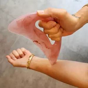 대형 바디 괄사 셀룰라이트 마사지 손잡이 지압 도구