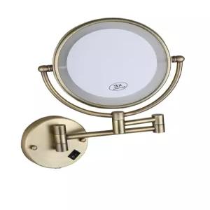 거울 확대경 화장실 인테리어 욕실 벽걸이 면도경 LED