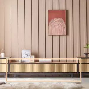 리나 템바보드 거실장 1500