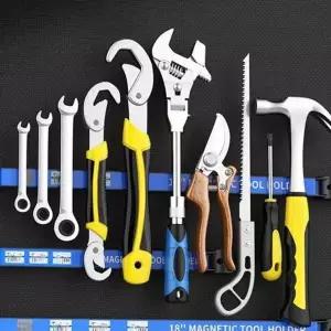 [알티피아]자석공구걸이 마그네틱 막대 초강력 공구정리강화 자석공구랙