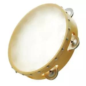 고품질 엔젤 탬버린 APT-10 (학습교재용 음악준비물 가죽탬 자재 WFH7JK9