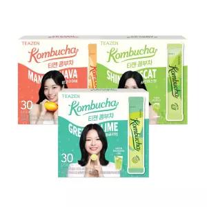 콤부차 30스틱x3박스(청귤라임+샤인머스캣+망고구아바)