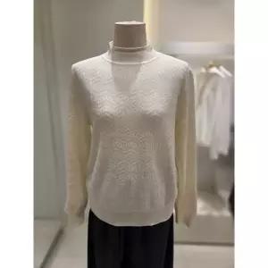 [SOUP](신세계 사우스시티) 레이스넥 크로쉐 니트 (SBBLK30)