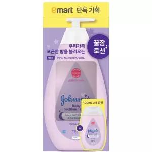 존슨즈 베드타임로션 750ML+100ML*2입
