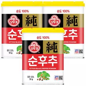오뚜기 순후추 50g x 3개 / 후추 조미료