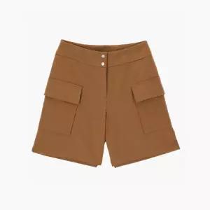 여성 올라운드 카고 울라이크 5부반바지 VLHPPA01-CA