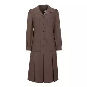 [베스띠벨리]더블포켓 카라 박스 플리츠 원피스 ( BFOAI25100 )