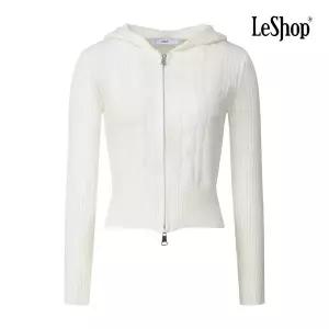 [르샵] 케이블 짜임 후드 집업 니트 가디건 (BP9KC009A)