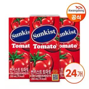 광동 썬키스트 토마토 200ml X 24팩