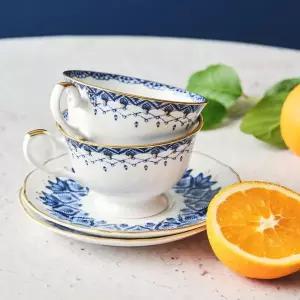 크로셰 커피세트 4p