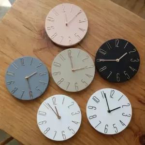 벽시계 6color 무소음 앤티크 모던 지름20cm 홈인테리어 앤티크