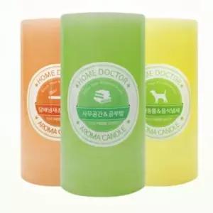 천연 기능성향초 택1 필라캔들 아로마 3종 3x6 소이 WFL0OHH