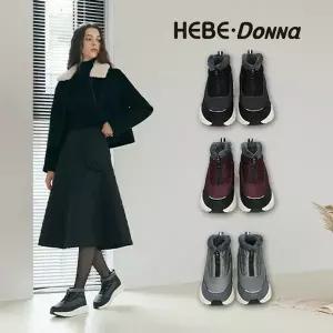 소가죽 퀼팅 방한 부츠 (여성)