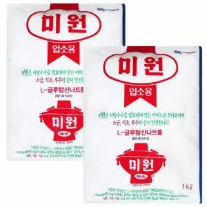 청정원 미원 감칠맛 1kg 2개