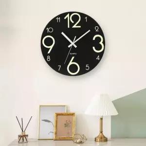 타임아트 축광 야광 무소음 벽시계 디자인 축광시계 (WB96565)