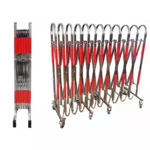 자바라대문 이동 식주차장 차단 이동식 펜스 스텐