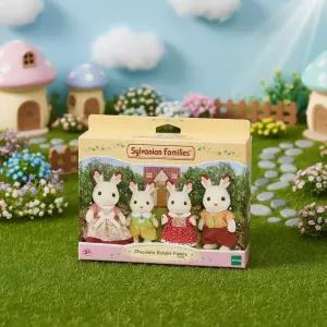 실바니안 패밀리 초콜릿 토끼가족 인형 피규어 동물 캐릭터 돌보기 역할놀이 장난감 어린이