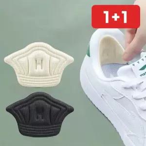 폭신한 접착식 스니커즈 뒤꿈치패드 큰신발 사이즈조절 힐패드 2p  1+1