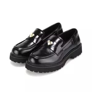 바바라 소가죽 하트장식 로퍼 2color_BBI537