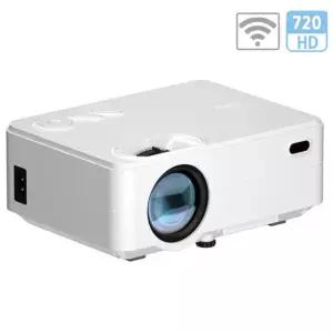 미니 LED 빔 프로젝터 HD 720p 고화질 WIFI 미러링 소형 휴대용 가정용 사무실