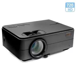 미니 LED 빔 프로젝터 HD 720p 고화질 소형 휴대용 가정용 사무실 캠핑 차박