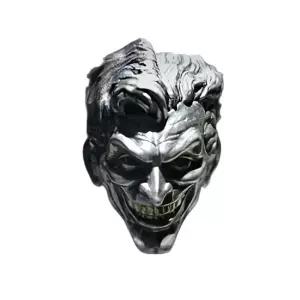 uzalotfactory 남성 스테인레스 광대 반지 웃는 얼굴 기묘 링 펑크 멋있다 펑크계 지뢰