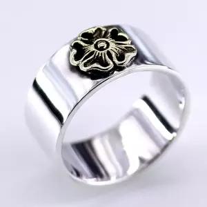 이시키 로즈 메탈 평타석 실버 로즈링 아메리카 원주민 Size #19244svr