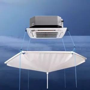 에어컨 청소 커버 방수 장비 도구 천장형 비닐 물청소