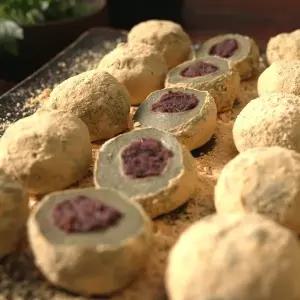 지리산떡 찰보리 콩쑥떡 국내산 HACCP 개별포장 굳지않는 쫀득한 전통떡 간식 아침식사