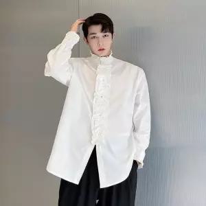 셔츠 깔끔한 유니크한 실루엣 남성 예쁜 캐주얼 트렌디한