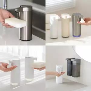 무아스 욕실 자동 손세정기 디스펜서 모음전 핸드워시 주방세제 손세정제 버블 거품 젤 물비누 