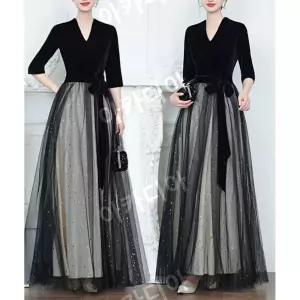 연주드레스 빅사이즈 들러리드레스 공연 파티 촬영