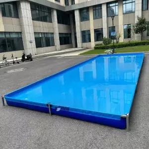 소형 견 수영장 애견 대형 애견카페 마당 낮은 풀장 상업용