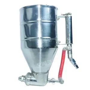 시멘트분사기 스프레이 믹서기 공압 시멘트 용량3L