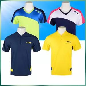 스티가 탁구복 반팔 셔츠 티셔츠 여성 탁구