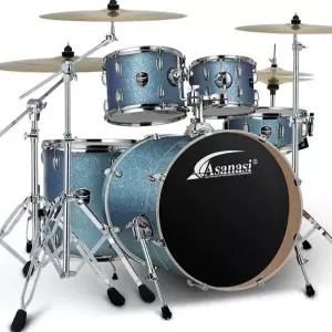 저소음 드럼 세트 연습용 3심벌 심벌즈 저음 리듬 초보자