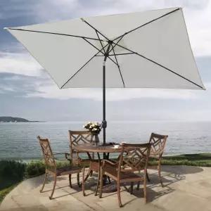 야외 예쁜 파라솔 대형 카페 사각 우산 접이식 해변 베이스