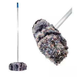 목욕탕바닥 대형차 세차 긴 밀대솔 청소 털실차솔+알루미늄봉150cm 마대자루 풍성거품