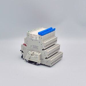 LED 6A 마운트 12 24 DIN 울트라 10개 24V가 포함된 5V 슬림 12V C2 41F 레일 릴레이